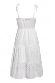 Cayla Crochet Sundress in White