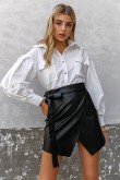 Chantelle Wrap Mini Skirt